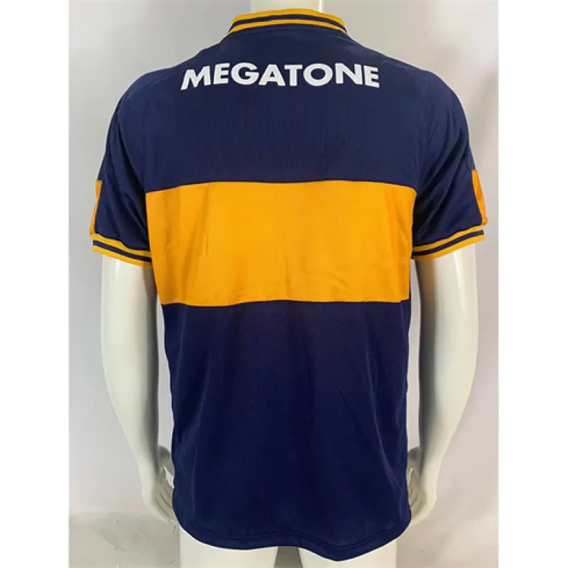 Maglia retrò di campo di casa di Boca Juniors 2006/07 - Blu