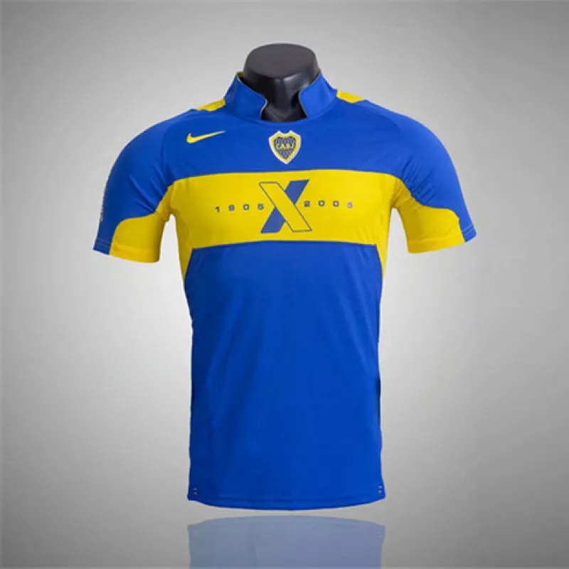 Maillot retrô domicile de Boca Juniors en 2005 - Bleu