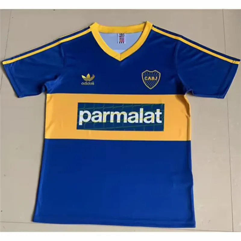 Camiseta retrò de campo de casa de Boca Juniors 1992 - Azul
