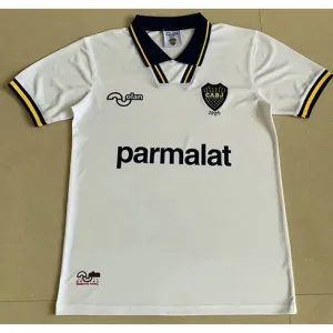 Boca Juniors 1994 Retro Auswärts Trikot - Weiß