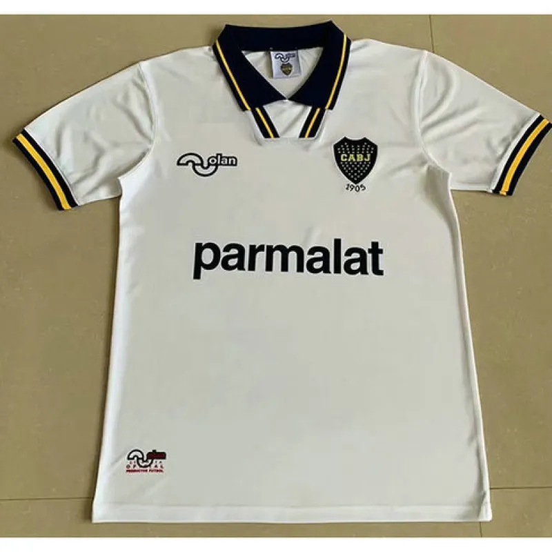 Maillot retrô extérieur de Boca Juniors en 1994 - Blanc
