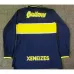 Boca Juniors 1997 Retro Heim Langärmel Trikot - Blau