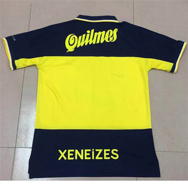 Camiseta retrò de campo de casa de Boca Juniors 1999 - Amarilla