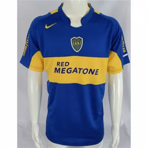 Boca Juniors 2005/06 Retro Heimtrikot - Blau