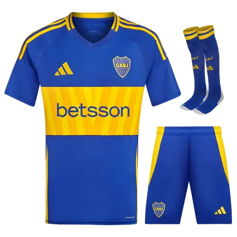 Boca Juniors 2024/25 Home Kids' Jersey Set - Blue
