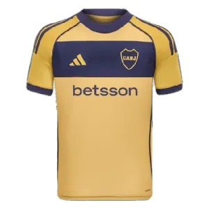 Boca Juniors Enfants 2025/26 Maillot away - Jaune