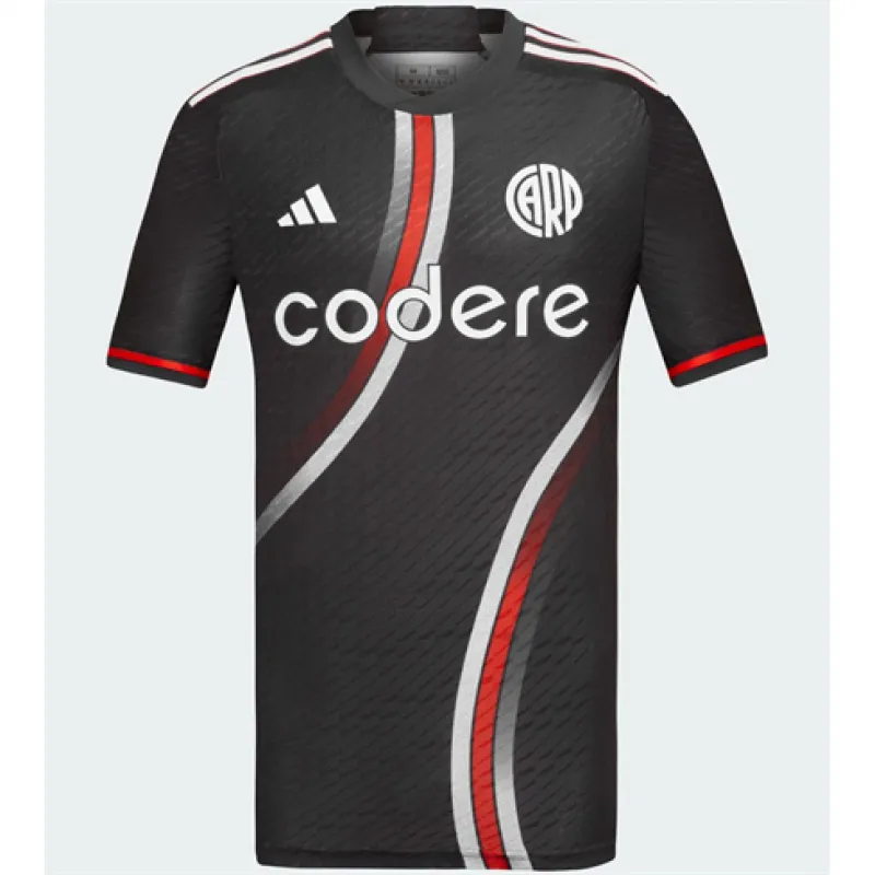 River Plate 2024/25 Third Away Jersey - Black