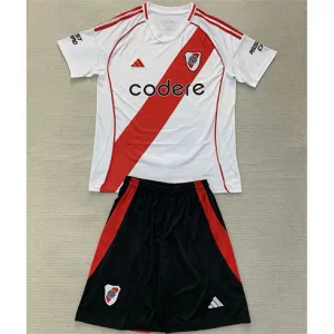 Maillot principal pour enfants de River Plate 2024/25 - Blanc