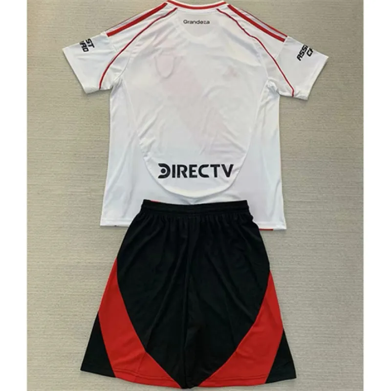 Maillot principal pour enfants de River Plate 2024/25 - Blanc