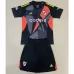 Maillot de gardien de but pour enfants de River Plate 2024/25 - Noir