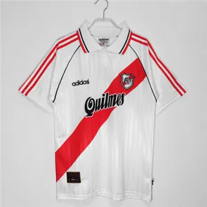 River Plate 1995/96 Heim-Retro-Trikot - Weiß