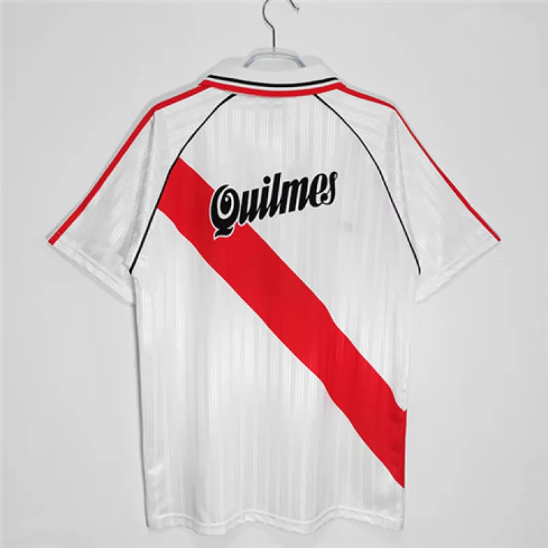 River Plate 1995/96 Heim-Retro-Trikot - Weiß