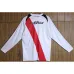 River Plate 2009 Heim-Retro-Langarm-Trikot - Weiß