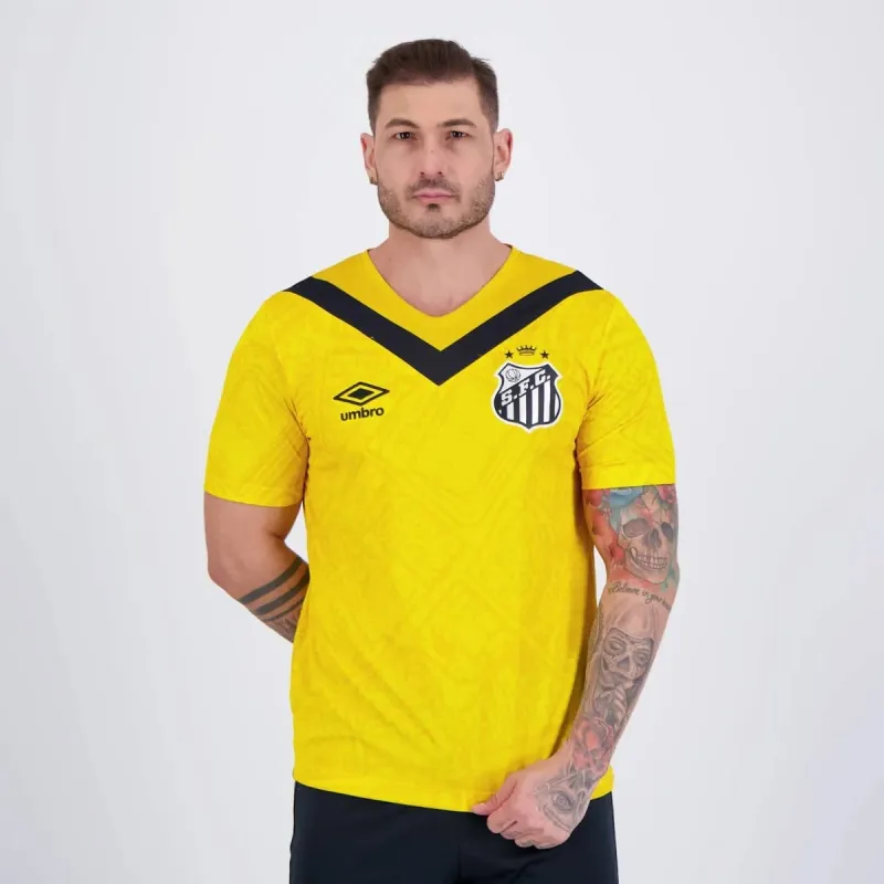 Camiseta tercera de visitante 2024/25 de Santos - Amarillo