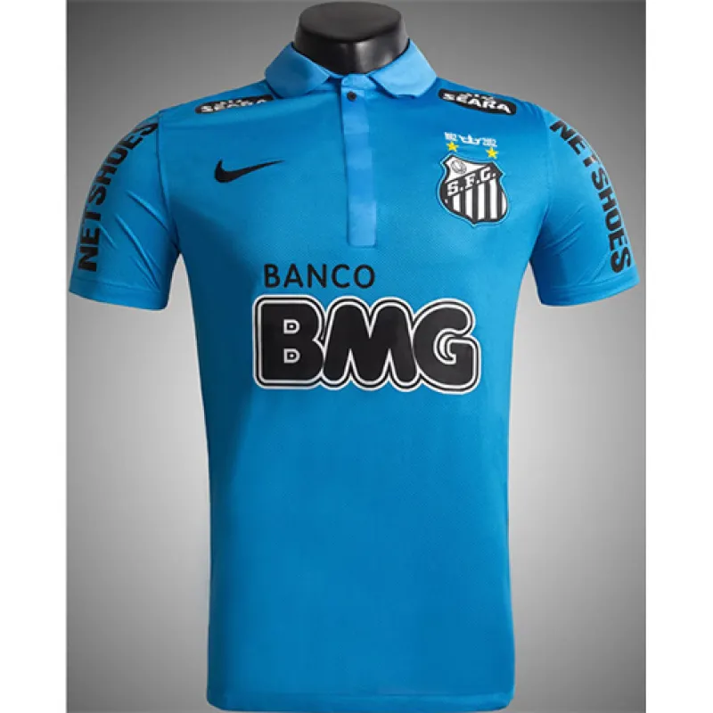 Santos 2011/12 Retro Auswärtshome - Blau