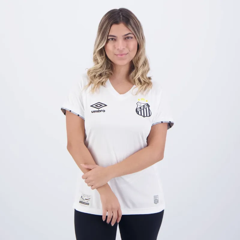 Camiseta local femenina de Santos 2024/25 - Blanca