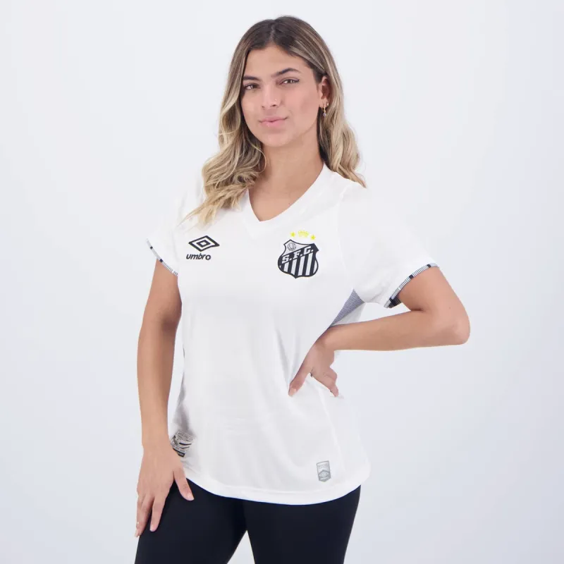 Camiseta local femenina de Santos 2024/25 - Blanca