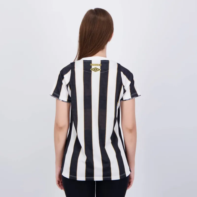 Camiseta visitante femenina de Santos 2024/25 - Negra