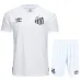 Santos Kinder-Trikot + Shorts 2025/26 Heim - Weiß