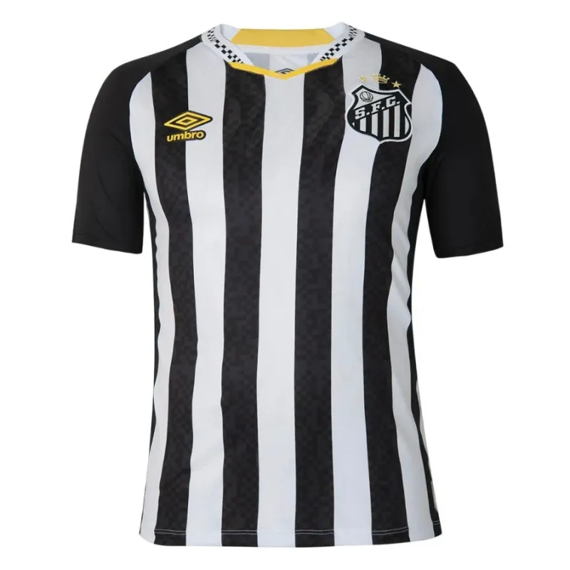 Santos NEYMAR Kinder-Trikot + Shorts 2025/26 Auswärts - Schwarz