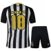 Santos NEYMAR Kinder-Trikot + Shorts 2025/26 Auswärts - Schwarz