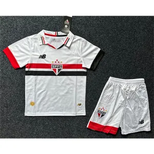 Maglia da casa per bambini di São Paulo 2024/25 - Bianca