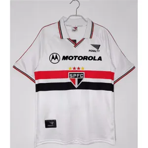 Maglia retro di casa di São Paulo del 2000 - Bianca