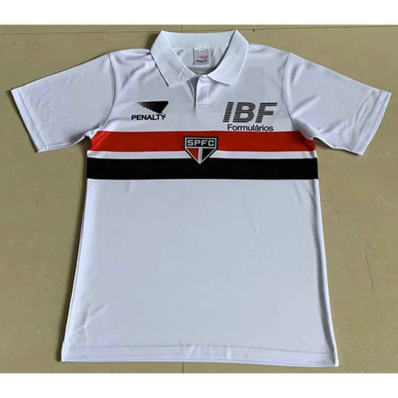 São Paulo 1991 Retro-Heimtrikot - Weiß