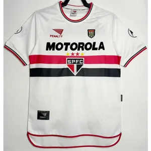 Maglia retro di casa A di São Paulo del 2000 - Bianca