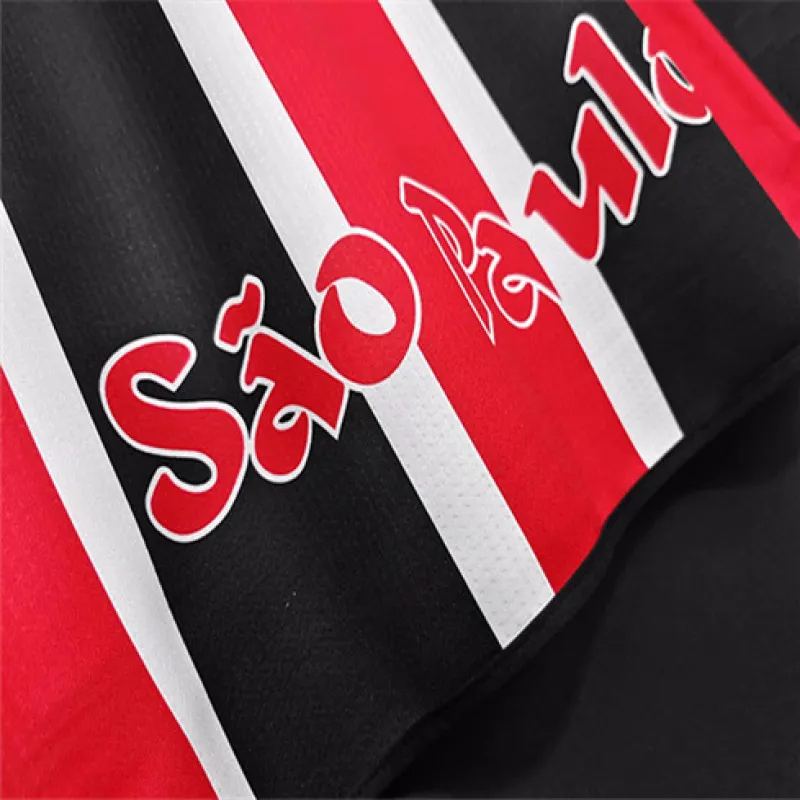 Camiseta retro visitante de São Paulo de 2000 - Roja