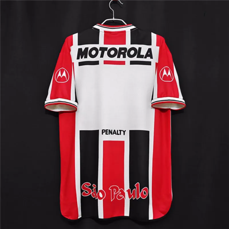 Camiseta retro visitante de São Paulo de 2000 - Roja
