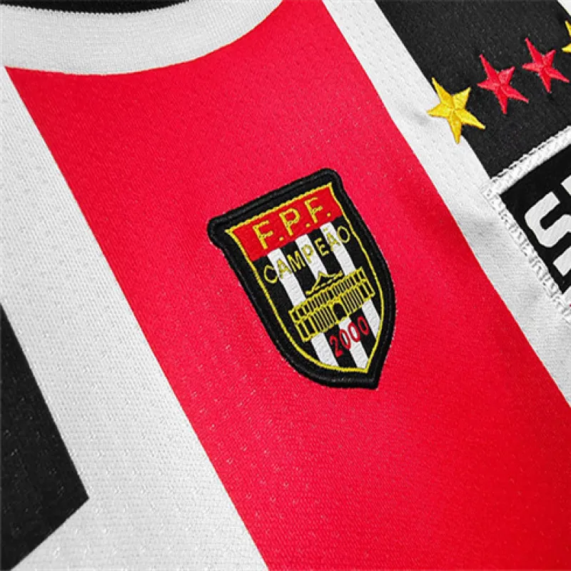 Camiseta retro visitante de São Paulo de 2000 - Roja