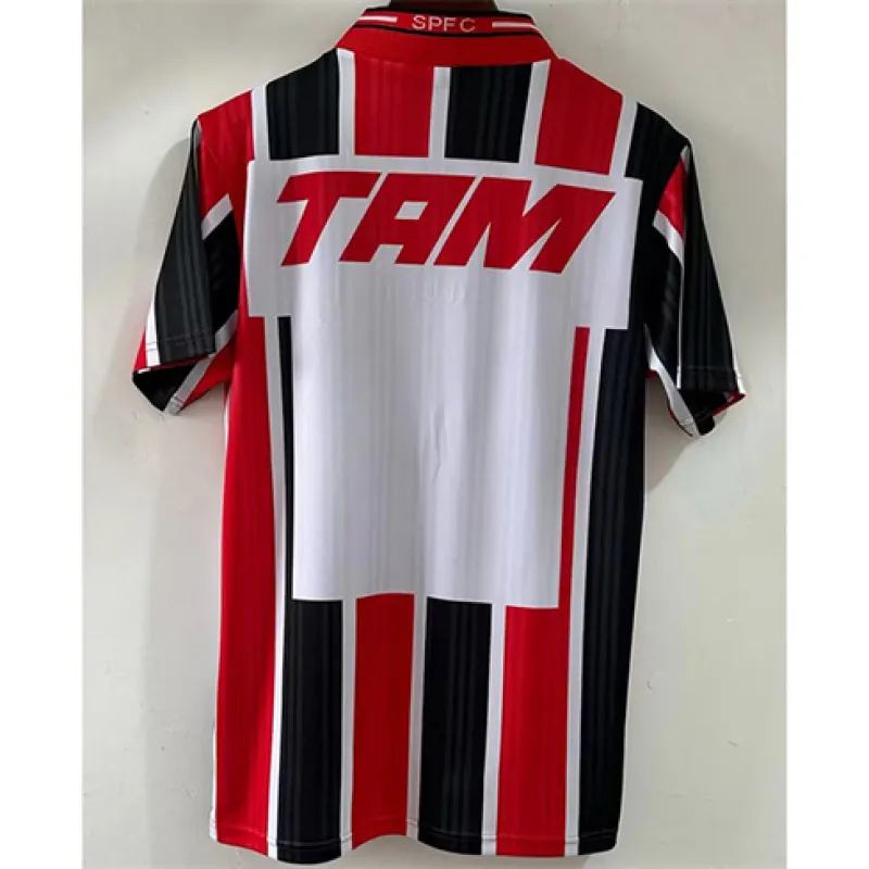 São Paulo 1996 Retro-Auswärtstri kot - Rot