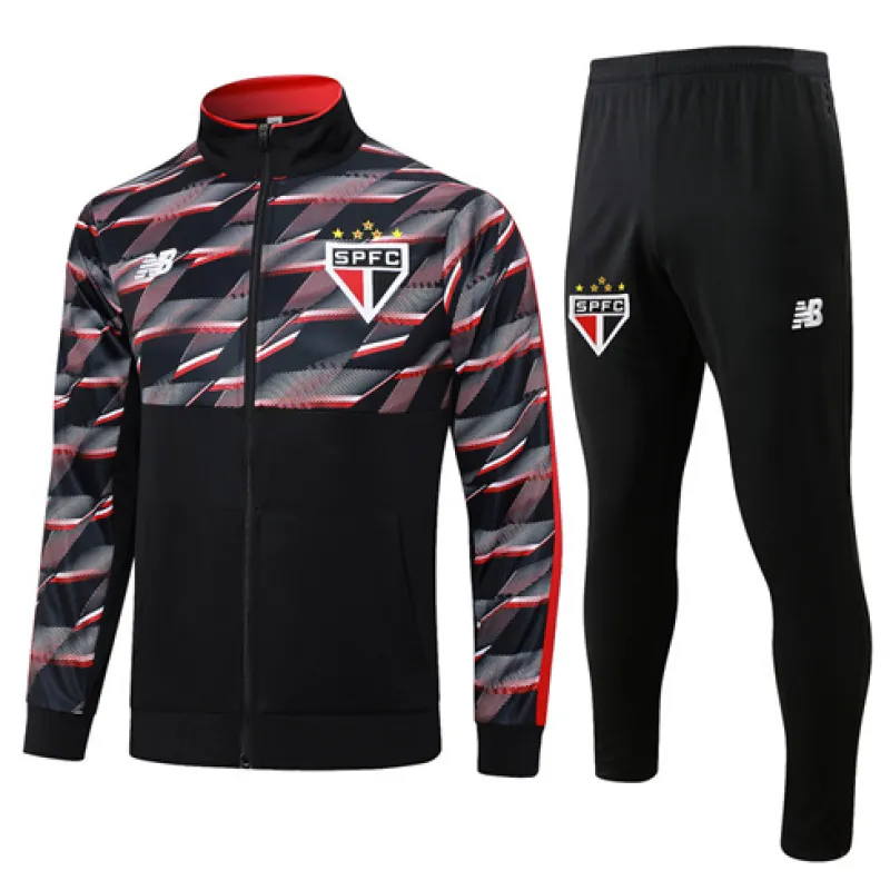 São Paulo 2024/25 Sportjacke - Schwarz