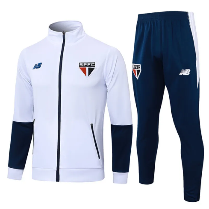 São Paulo 2024/25 Sportjacke - Weiß