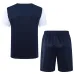 São Paulo 2024/25 Trainingsshirt + Shorts - Blau