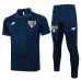 São Paulo 2024/25 Polo Shirt + Hose - Blau