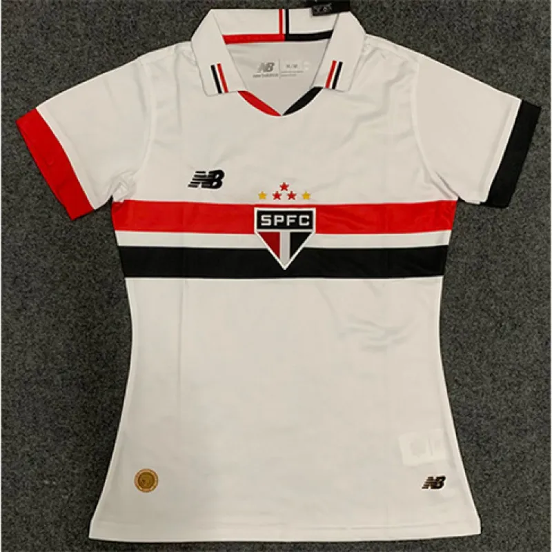 Camiseta local femenina de São Paulo 2024/25 - Blanca