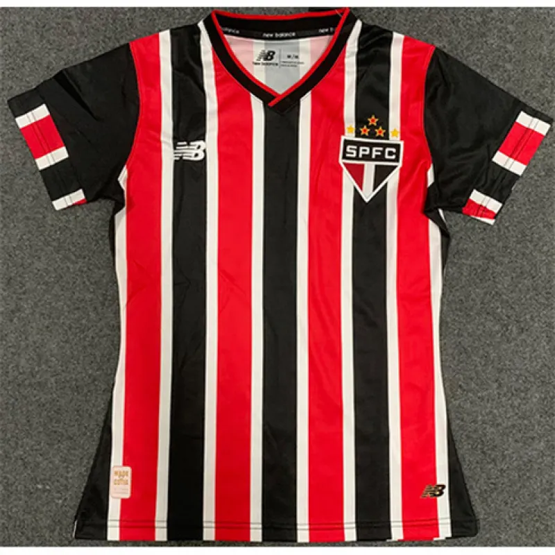 São Paulo 2024/25 Auswärts Frauen-Trikot - Rot