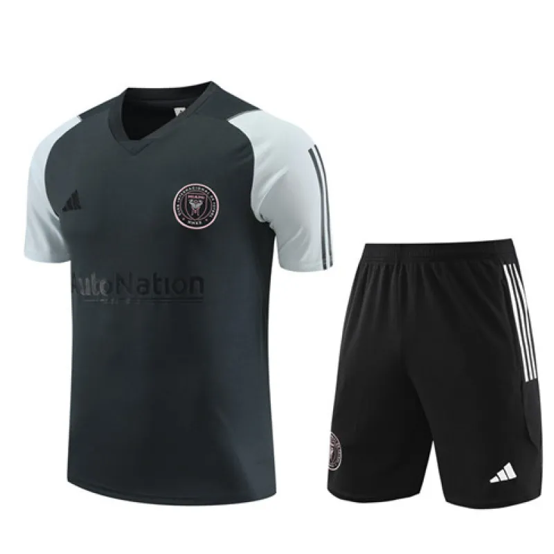 Costume di allenamento + Bermude per bambini di Inter Miami CF 2023/24 - Blu marinaio