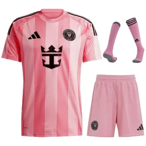 Inter Miami 2025/26 Heim Kinder Trikotset - Rosa