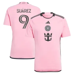 Luis Suárez' Inter Miami 2024/25 Heim - Trikot - Rosa