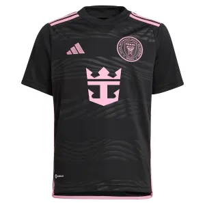 Inter Miami 2024/25 Auswärts-Kinder-Trikot - Schwarz