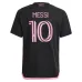 Lionel Messis Inter Miami 2024/25 Auswärts-Kinder-Trikot - Schwarz