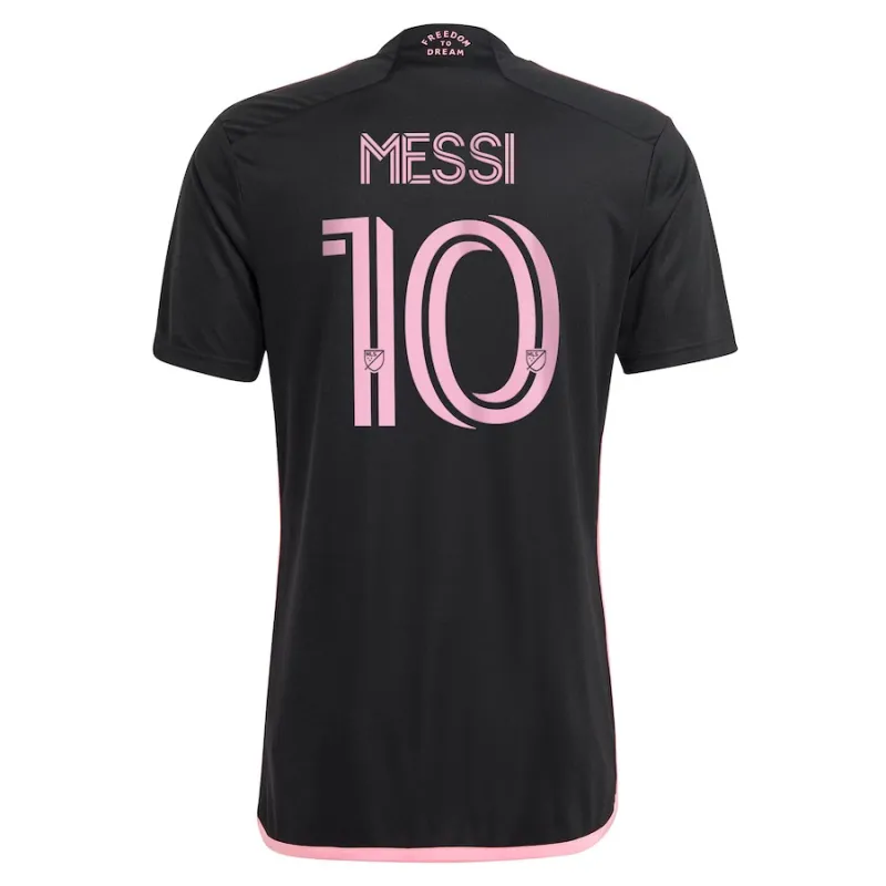 Maglia d'esterno di Lionel Messi di Inter Miami 2024/25 - Nera