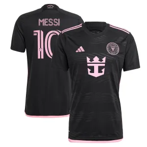 Lionel Messis Inter Miami 2024/25 Auswärts-Trikot - Schwarz