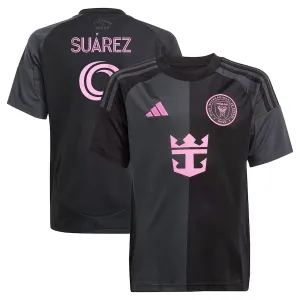 Luis Suárez' Inter Miami 2025/26 Auswärts-Kinder-Trikot - Schwarz