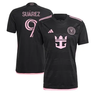 Luis Suarezes Inter Miami 2024/25 Auswärts - Trikot - Schwarz