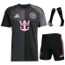 Inter Miami 2025/26 Auswärtssatz Kinderfußballtrikot - Schwarz