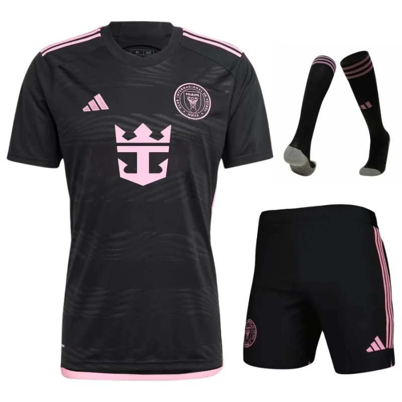 Inter Miami 2024/25 Kit pour enfants - Extérieur - Noir